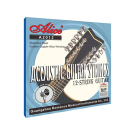 JGO. DE CUERDAS PARA GUITARRA ELECTROACÚSTICA DE ACERO  ALICE  A2012 - Hergui Musical