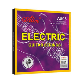 ENCORDADURA PARA GUIARRA ELÉCTRICA LIGTH 10-46 MARCA   ALICE   A508-L - Hergui Musical