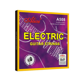 ENCORDADURA PARA GUITARRA ELECTRICA SUPER LIGH 9-42 MARCA   ALICE   A508-SL - Hergui Musical