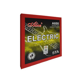 CUERDA SUELTA 5ta. PARA BAJO ELECTRICA CALIBRE .130  ALICE   A608(5)-M-5 - Hergui Musical