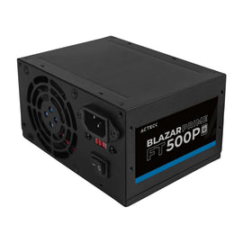 Fuente de Poder Blazar Prime ACTECK FT500P 500W. Ventilador: 80Mm.   AC-938143 - Hergui Musical