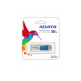 Memoria USB ADATA C008, Color blanco, 32 GB, USB 2.0  AC008-32G-RWE - Hergui Musical