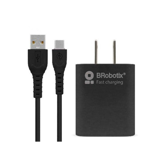 COMBO CARGA RÁPIDA: CARGADOR USB V3.0 + CABLE USB TIPO 