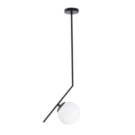 Lámpara de techo 5w, lámpara con socket E27, Medidas: 23X15X119 CM (No incluye foco)  AMABLELUZ  AD-06 - Hergui Musical