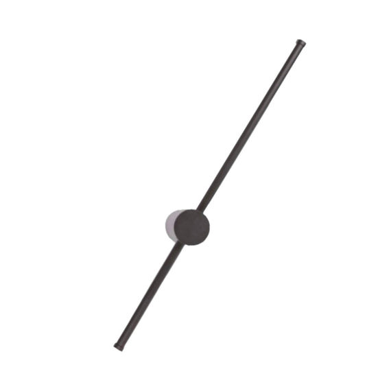 LUMINARIA LED PARED BARRA SLIM ALUMINIO NEGRO MATE  ARTLITE  ADE-034 - Hergui Musical