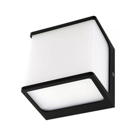 LUMINARIA LED PARED CUBO DE LUZ PC EXTERIOR IP65 8W  ARTLITE  ADE-040 - Hergui Musical