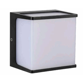LUMINARIA LED PARED CUBO DE LUZ PC EXTERIOR IP65 8W  ARTLITE  ADE-041 - Hergui Musical