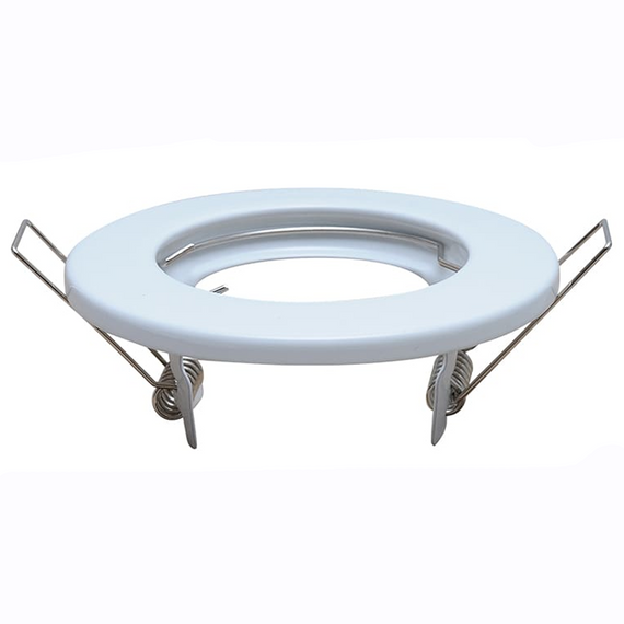 EMPOTRABLE FIJO ARO METALICO BLANCO INTERIOR BASE MR16  ARTLITE   ADE-102 - Hergui Musical