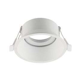 EMPOTRABLE ARO METÁLICO DIRIGIBLE PROFESIONAL BLANCO INTERIOR BASE GU10  ARTLITE  ADE-113 - Hergui Musical