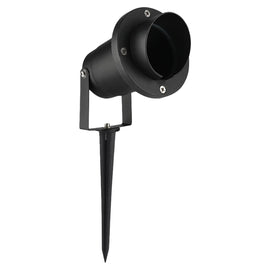 LUMINARIA JARDIN ESTACA NEGRA EXTERIOR BASE GU10  ARTLITE   ADE-302 - Hergui Musical