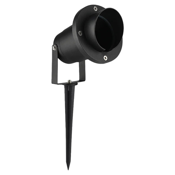 LUMINARIA JARDIN ESTACA NEGRA EXTERIOR BASE GU10  ARTLITE   ADE-302 - Hergui Musical