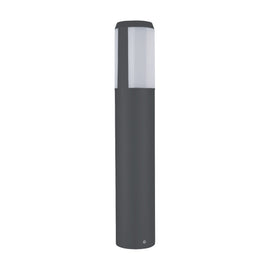 LUMINARIA MINI POSTE SOBREPONER CILINDRO ALUMINIO NEGRO E26  ARTLITE   ADE-309 - Hergui Musical