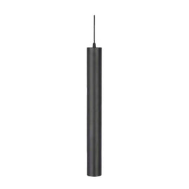 DECORATIVO COLGANTE CILINDRO LARGO ALUMINIO NEGRO  ARTLITE  ADE-614 - Hergui Musical