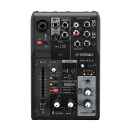 Mezcladora para transmisión en vivo  YAMAHA   AG03MK2B - Hergui Musical