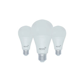 Pza. 3 Pzas. de LAMPARAS LED BULBO E26 18W 100-140V INTERIOR IP20 BLANCO FRÍO 6500K  ARTLITE  ALA-032 - Hergui Musical