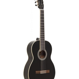 Guitarra Clasica, Angel Lopez, de madera Spruce High Gloss C/ Cuerdas Savarez  STAGG   ALICANTE-SM-BK - Hergui Musical