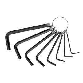 Juego de 8 llaves hexagonales mm, tipo llavero    PRETUL   ALL-P8M