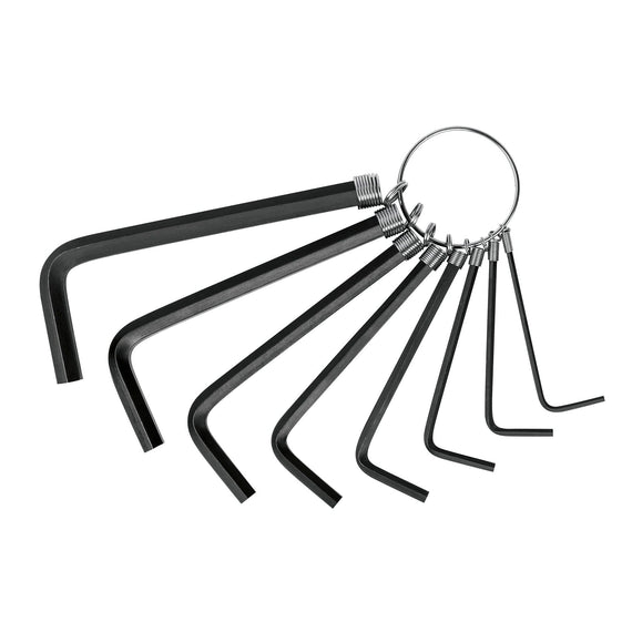 Juego de 8 llaves hexagonales mm, tipo llavero    PRETUL   ALL-P8M