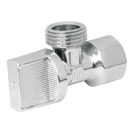 Llave angular 1/2" x 1/2", 1/4 de vuelta     Foset      ANG-01 (49110) - Hergui Musical