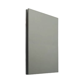 PLACA LUXURY APAGADOR DE 1 INTERRUPTOR 3 VIAS, GRIS OXFORD, 90-277VCA, 74X112MM SKIN FEEL  ARTLITE   APL-401 - Hergui Musical