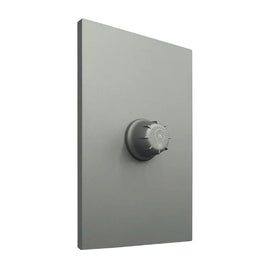 PLACA LUXURY CONTACTO ATENUADOR ILUMINACIÓN 100W, GRIS OXFORD, 127VCA, 74X112MM SKIN FEEL  ARTLITE   APL-411 - Hergui Musical