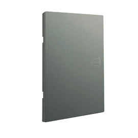 PLACA LUXURY CONTACTO TIMBRE GRIS OXFORD 74X112MM SKIN FEEL  ARTLITE   APL-413 - Hergui Musical