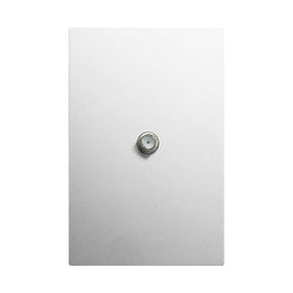 PLACA BLANCO MATE LUXURY CONTACTO TELEVISIÓN PLÁSTICO ABS 74X117MM SKIN FEEL  ARTLITE   APL-710 - Hergui Musical