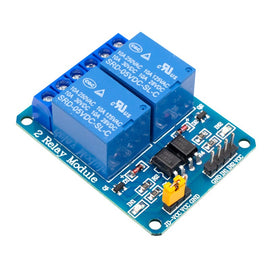 MÓDULO DE 2 CANALES CON RELEVADORES 12V  RADOX   870-292 - Hergui Musical