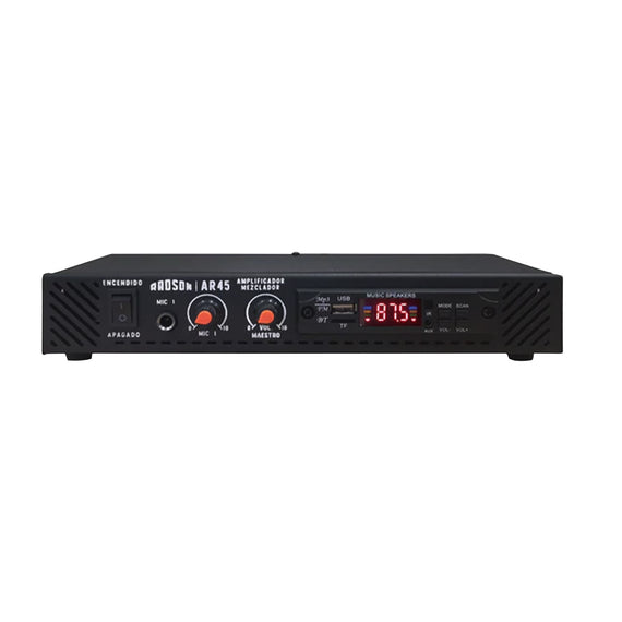 Amplificador de Perifoneo 2 x 20w RMS  RADSON  AR45 - Hergui Musical