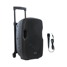 BAFLE 10" AMPLIFICADO CON  BLUETOOTH, RADIO FM Y REPRODUCTOR USB Y SD PORTATIL  GEMINI   AS-10TOGO - Hergui Musical