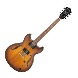 GUITARRA ELÉCTRICA IBANEZ "ARTCORE" ZURDA CAFÉ MATE  AS53L-TF - Hergui Musical