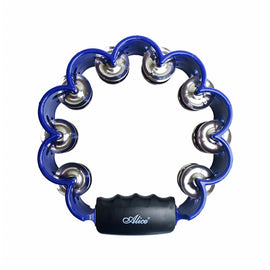 PANDERO AZUL TIPO PEONIA  ALICE   ATB001/BL