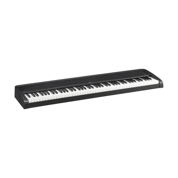 PIANO DIGITAL, 12 SONIDOS, AMPLIFICADOR 2 x 15w, USB, MIDI, COLOR NEGRO  KORG   B2-BK - Hergui Musical