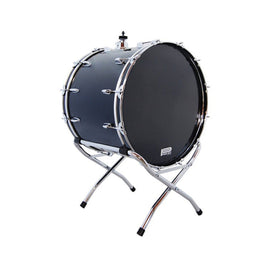 BOMBO 24" POWER BEAT RNDZ, NEGRO INCLUYE: ATRIL Y BAQUETON  CAS-24-BK - Hergui Musical