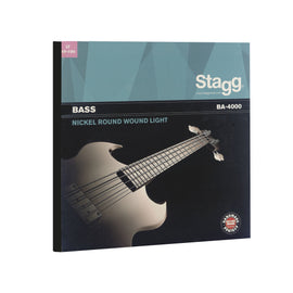 JGO. DE CUERDAS PARA BAJO ELÉCTRICO, CAL. 40-100, 4 CUERDAS  STAGG  BA-4000 - Hergui Musical