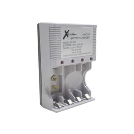 CARGADOR PARA BATERIA DE AA/AAA/9V   XTRON  BC-102 - Hergui Musical