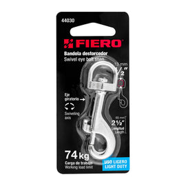 BANDOLA DE ZINC DE 1/2" GIRATORIA   FIERO   BDZ-3 - Hergui Musical
