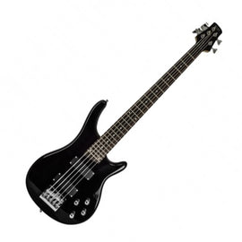 BAJO ELÉCTRICO 5 CUERDAS, COLOR NEGRO, ACABADO BRILLANTE  ROMMS   BE-J5BK - Hergui Musical