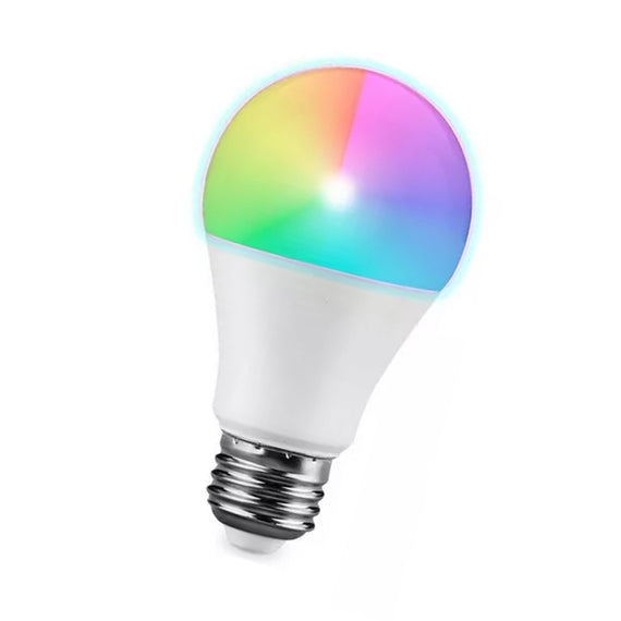 Foco led 9w inteligente multicolor, control por bluetooth desde la app, base E27  MEGALUZ   BIN04W9 - Hergui Musical
