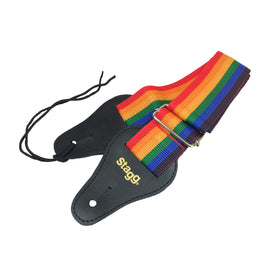 TAHALI PARA GUITARRA, ARCOIRIS DE 2"  STAGG   BJA018 - Hergui Musical