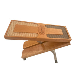 BANQUILLO DE MADERA P/ PIE DE LUJO  TEMPO   BML-01 - Hergui Musical