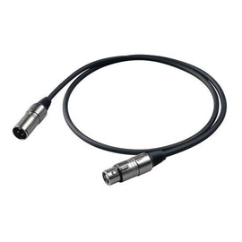 Cable para micrófono 6m, canon a canon  PROEL   BULK250LU6 - Hergui Musical