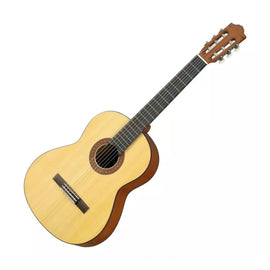 GUITARRA CLÁSICA SERIE C, TAPA LAMINADA DE ABETO, ACABADO BRILLANTE, CAJA DE MERANTI, CUELLO DE NATO Y DIAPASÓN DE PALO ROSA, MAQUINARIA CROMADA, COLOR NEGRO  YAMAHA   C40M//02 - Hergui Musical