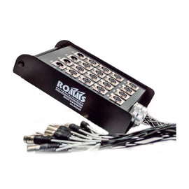 CABLE SNAKE DE 20M 20 Canales  (16 entradas, 4 retornos)  ROMMS  CA-SK2020 - Hergui Musical