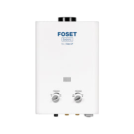 Calentador instantáneo, 5l, 1 servicio, gas lp,  FOSET BASIC   CALE-5I - Hergui Musical
