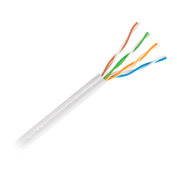 Metro de cable utp cat5e, blanco, volteck  CBR-53B - Hergui Musical