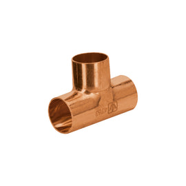Tee sencilla de cobre 1/2", foset basic   CC-761B