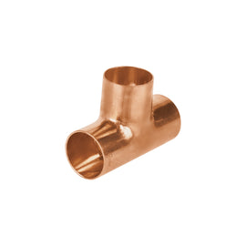 Tee sencilla de cobre 3/4", foset basic   CC-762B