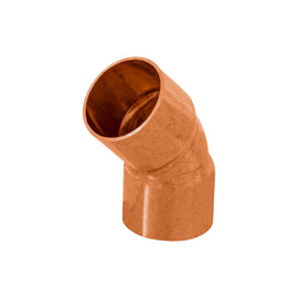 Codo 45 de cobre 1/2", foset basic   CC-861B