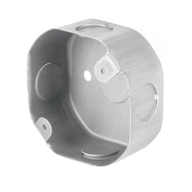 Caja octagonal 3" x 3" reforzada, volteck  CCH-3X3O - Hergui Musical